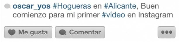 YOS Contenidos - Primer vídeo en Instagram