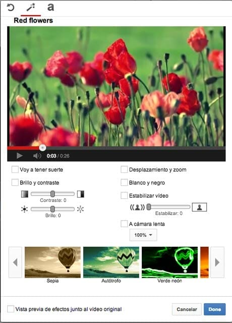 VIdeo Editor YouTube - Editores de video online gratis