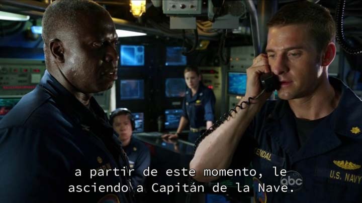 Screenshoot del nuevo reproductor VLC para iOS con subtítulos