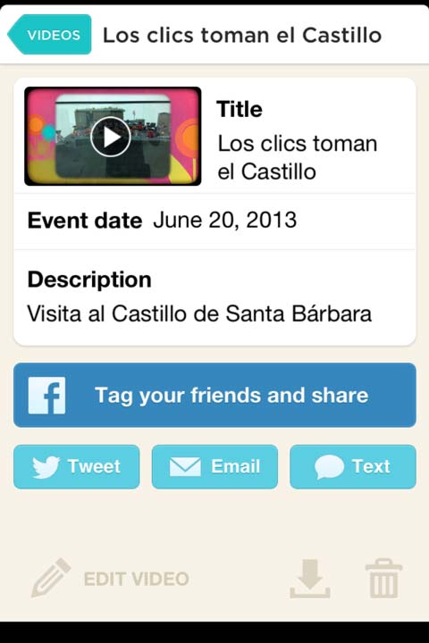 vídeo con fotos en ANIMOTO