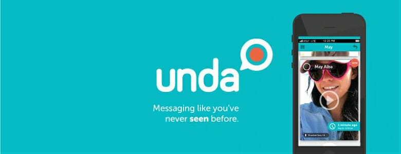Aplicación de mensajes en vídeo Unda
