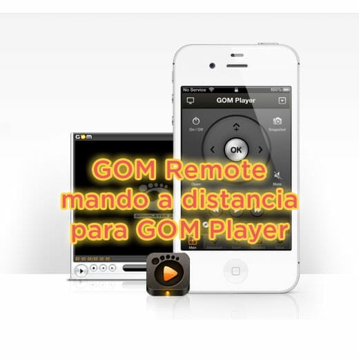 GOM Remote el mando a distancia de GOM Media Player