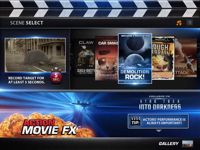 Efectos especiales con Action Movie FX para iOS: iPad, iPhone e iPod Touch