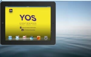 El iPad en la pantalla del ordenador