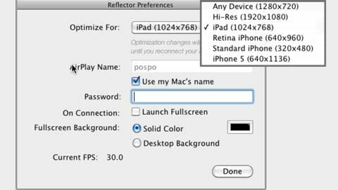 Configuración del equipo para que se vea mejor el iPad en la pantalla del ordenador