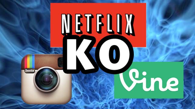 Se cayeron los servidores de tres grandes: Vine, Instagram y Netflix