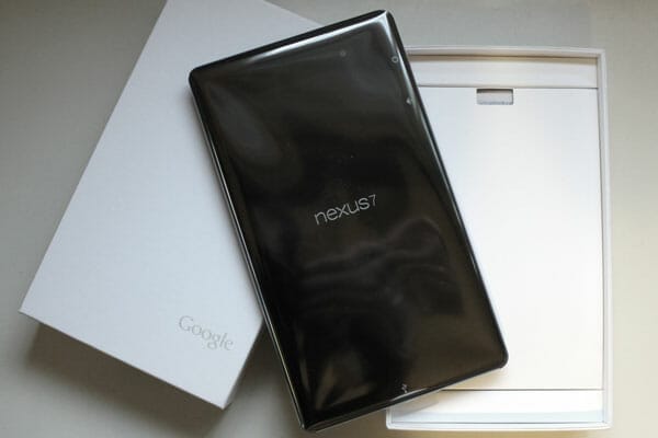 Primer contacto visual con la Nexus 7 2013