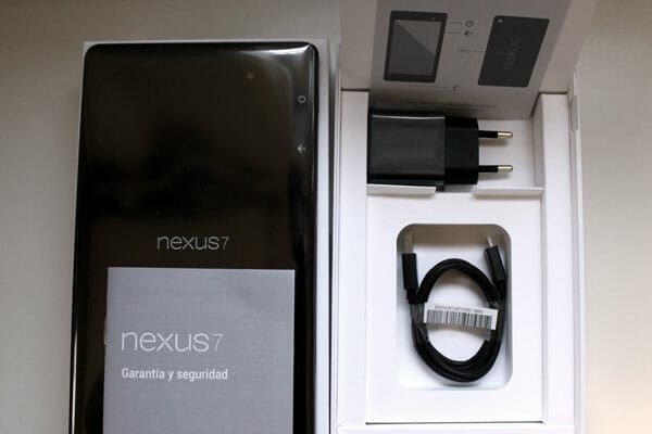 Accesorios y tablet Nexus 7 2013