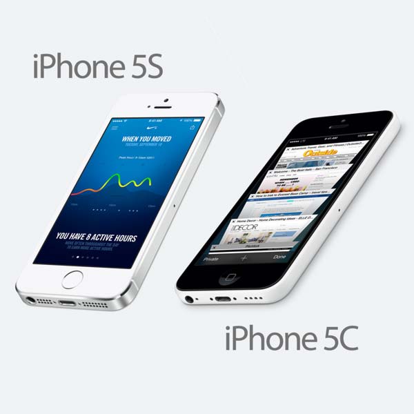 En colores claros y oscuros la cámara iPhone 5S