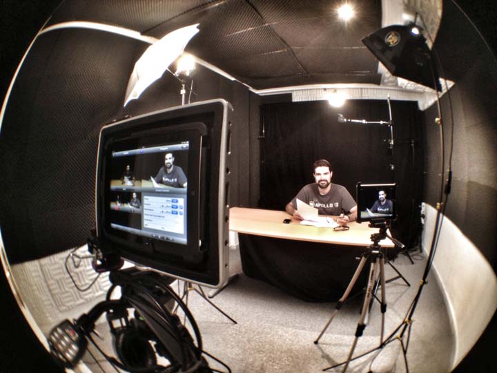 Grabar con iPad y Padcaster para iPad Retina