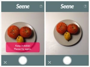 Imágenes 3D con Seene
