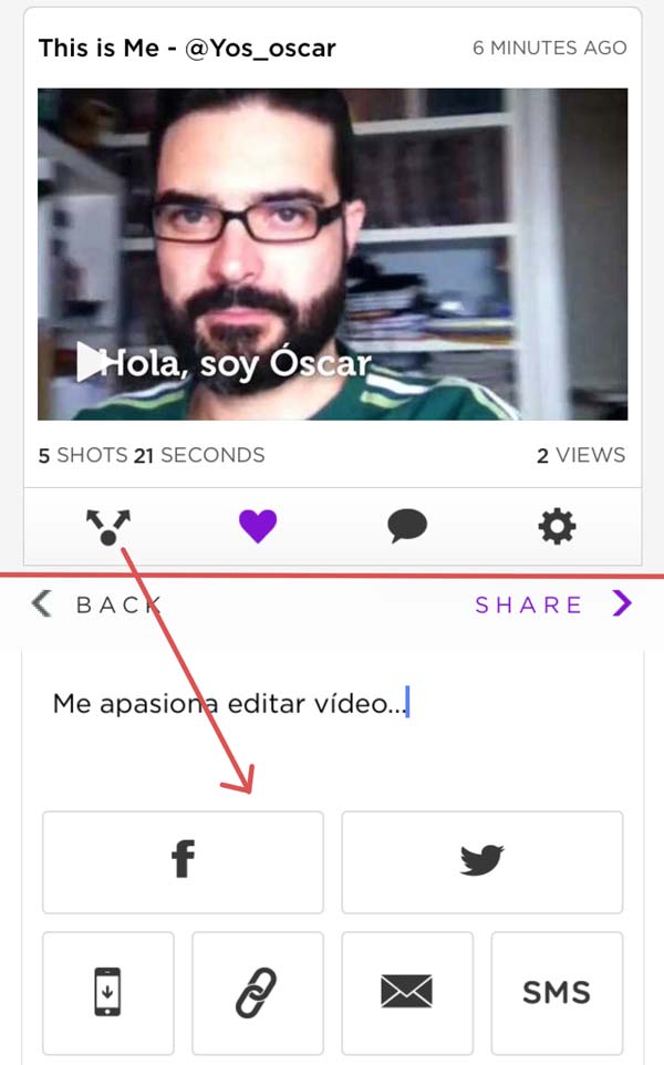Compartiendo con Directr nuestra película