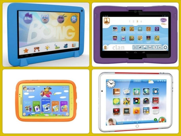 Comparativa de tablets para niños