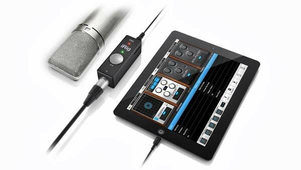 Grabar audio con dispositivos móviles: Adaptador para micrófono, guitarra y bajo iRig Pro