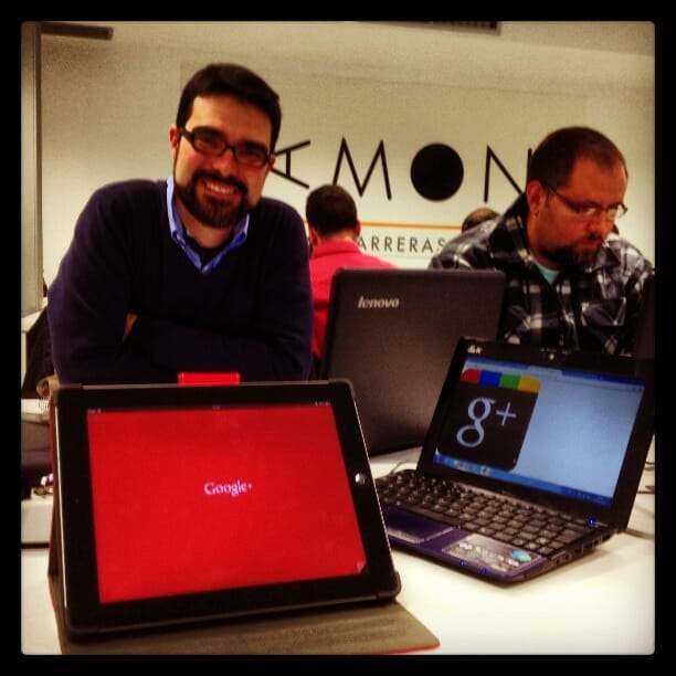 Clase de Google+ en CAMON
