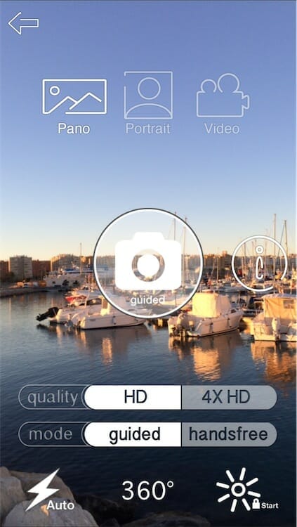 Panorámicas con Cycloramic