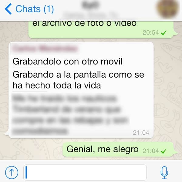 Cómo caprturar las fotos y los vídeos de Snapchat, a la vieja usanza, grabando la pantalla directamente