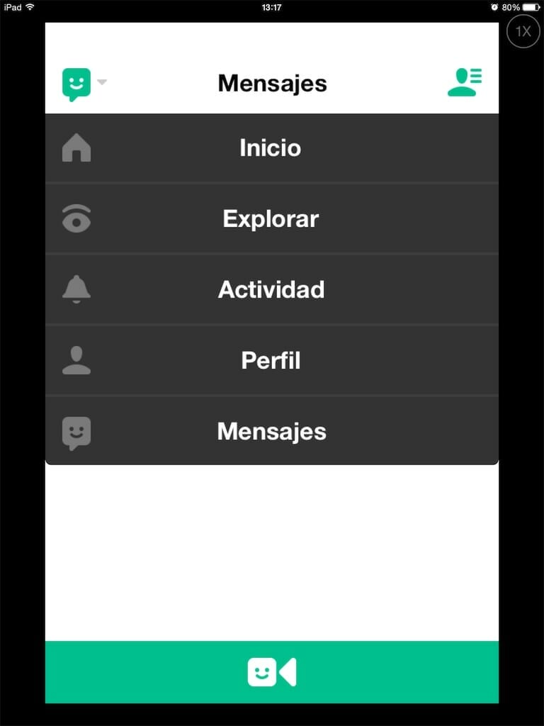 Mensajería en video con Vine app