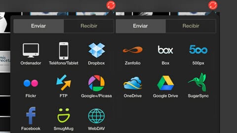 Photosync permite copias de seguridad a muchos servicios en la nube