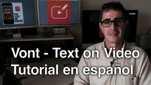 vont, aplicación de titulación