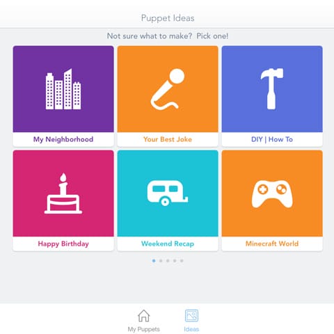Shadow Puppet te ayuda a elegir que vídeo con fotos puedes crear