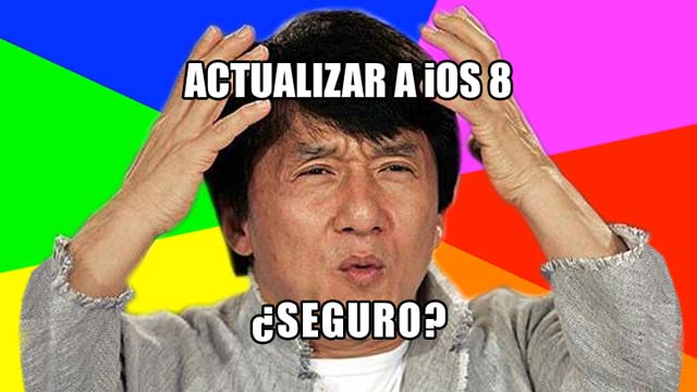 Actualizar a iOS 8 para vídeo - Mejor no, de momento :-)