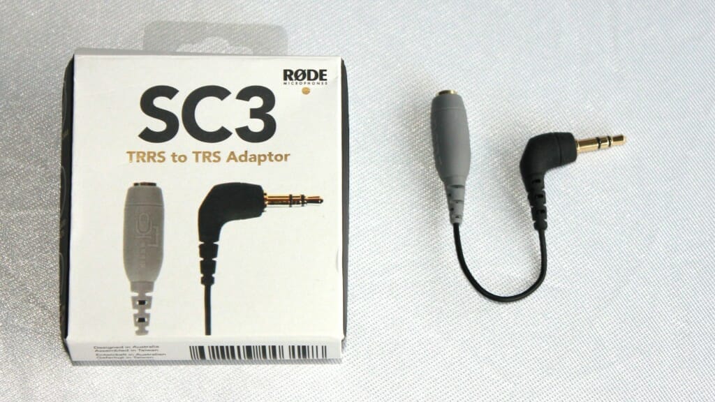 RODE SC 3 para grabar sonido en tu Réflex digital