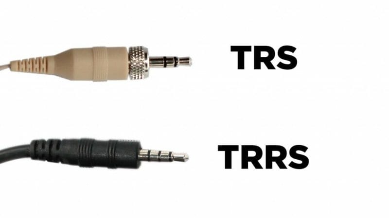 Conectores minjack TRS y TRRS