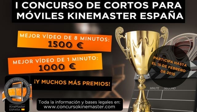 I Concurso de Cortos para Móviles Kinemaster España