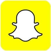 Logo SnapChat - Aplicaciones imprescindibles de Android e iOS