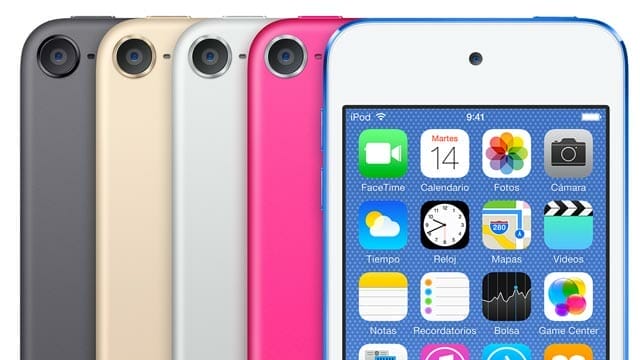 Elige entre varios colores tu nueva cámara, o iPod Touch