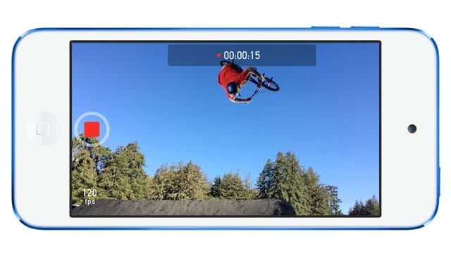 Nuevas opciones de grabación de vídeo en el iPod Touch: Cámara lenta