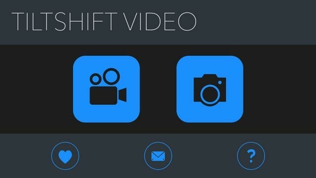 Captura de pantalla de TiltShiftVideo APP para iOS