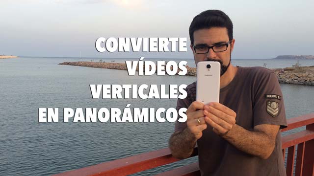 Convierte vídeos verticales en vídeos horizontales o panorámicos con Crop on the Fly