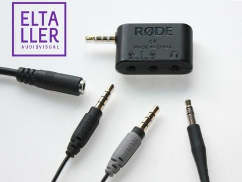 RODE SC 6: Ayuda para conectar micrófonos al móvil y poder monitorizar el audio que se graba