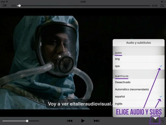 Mp4 es el formato de vídeo para iPad o iPhone - lo puedes elegir desde el Leef iBridge