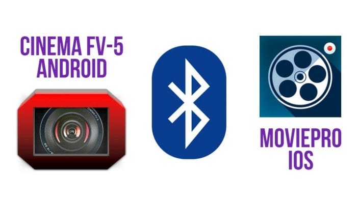MoviePro y Cinema FV5 permiten grabar audio con micros bluetooth cuando haces vídeo con tu móvil para Android y para iOS