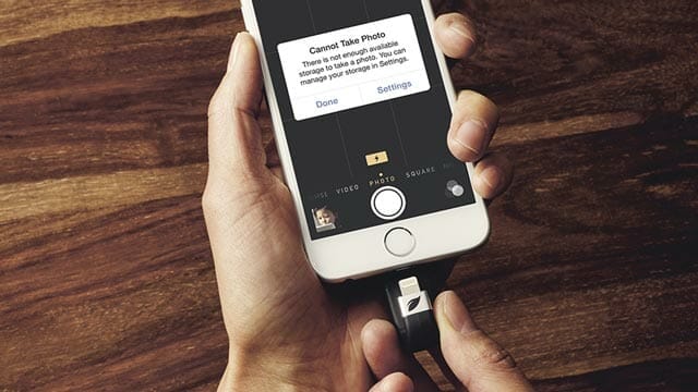 Almacenamiento Extra con Leef iBridge en iPhone, iPad o iPod Touch