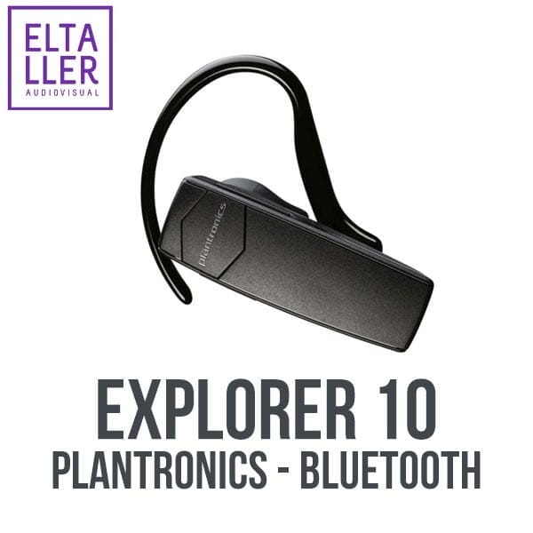 Accesorios para grabar vídeo con móviles: Graba audio inalámbrico con el micrófono y auricular Plantronics Explorer 10