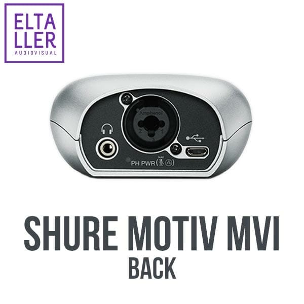 Shure MVi MOTIV- Accesorios para grabar audio en tus vídeos con móviles
