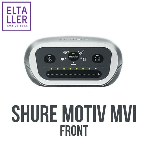 Shure MVi MOTIV - Accesorios para grabar audio en tus vídeos con móviles