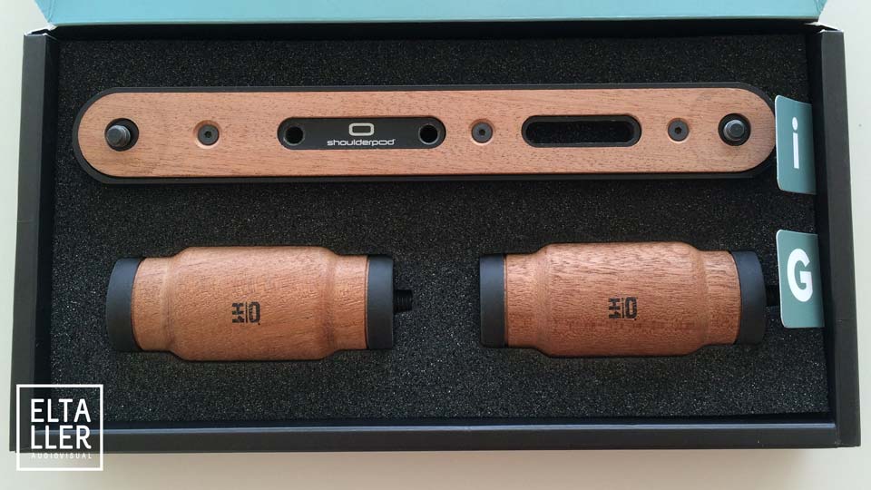 Abriendo la caja - Unboxing del Shoulderpod R1 Pro