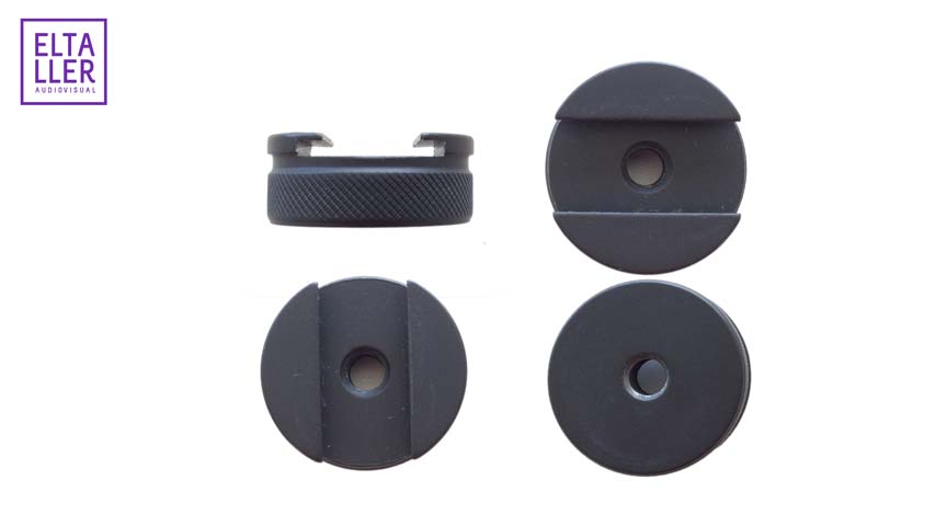 Cold Shoe incluido en la caja del Shoulderpod R1 Pro