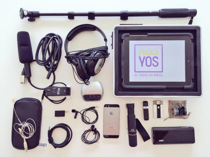 Equipo elegido por Óscar Oncina @yos_oscar para hacer realización multicámara con Recolive Multicam o Switcher Studio