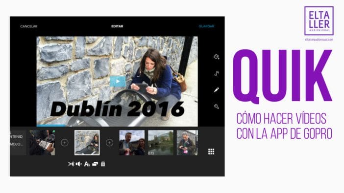 GoPro Quik aplicación de edición de vídeo