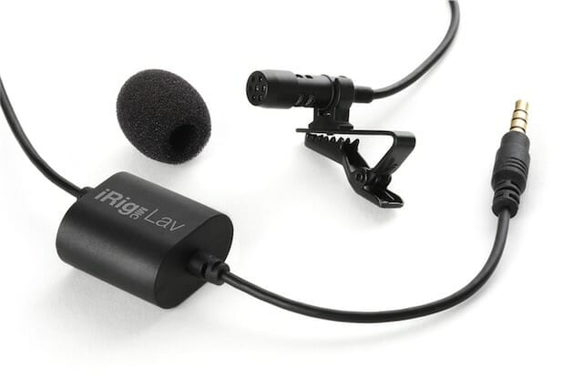 Micrófono de corbata para móviles iRig Mic Lav