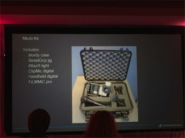 Equipo para periodistas móviles de Sennheiser