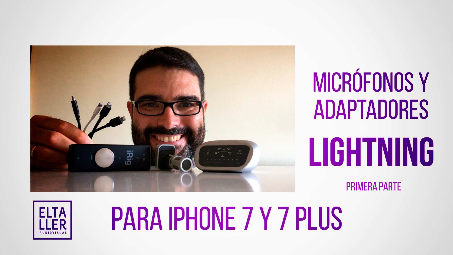 Tras la desaparción del jack te hago una lista de Micrófonos Lightning para iPhone 7