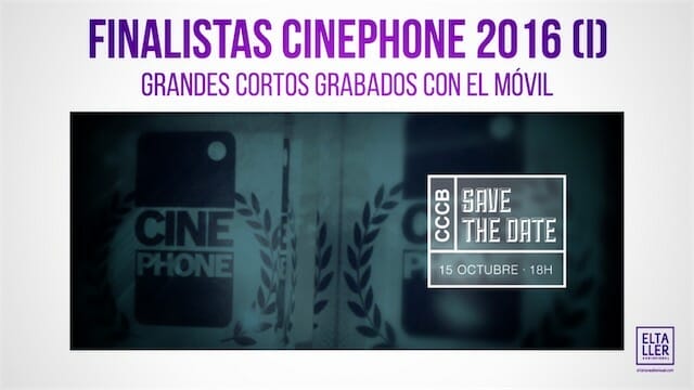 Finalistas Cinephone 2016