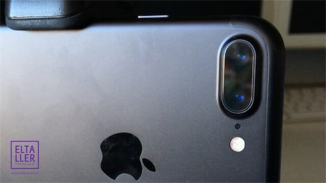 Dual camera o cámara doble del iPhone 7Plus